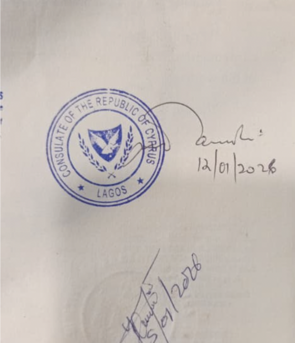 How to Legalise Documents at the Southern Cyprus High Commission in Nigeria: Complete Guide 2026